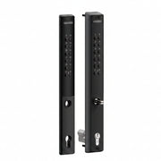 VERA Battery Powered Code Lock For Insert Lock Profile Of 2" Or More, GSZ-Keyed Alike Type Z, Double-Sided - Black