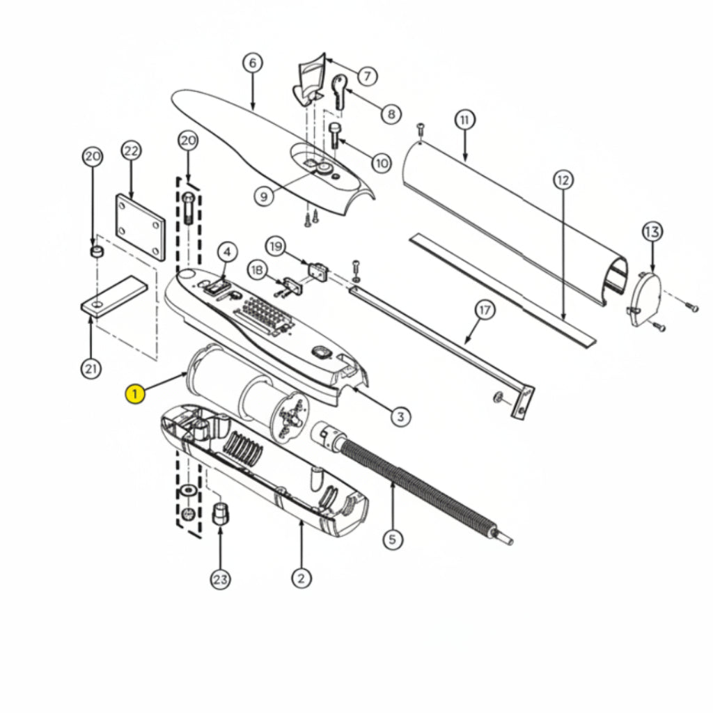 Replacement Motor for G5NX Actuator