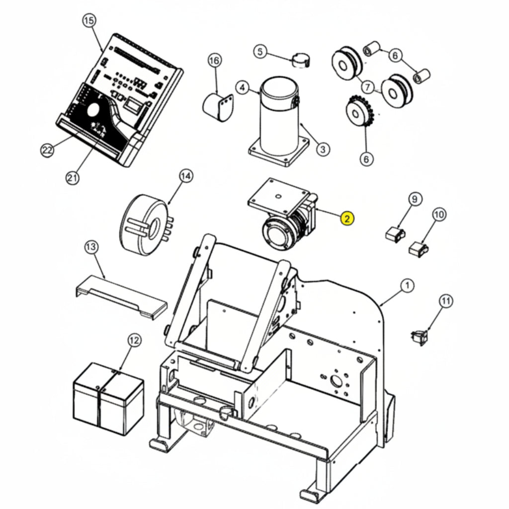 Gearbox For K2NX Operator