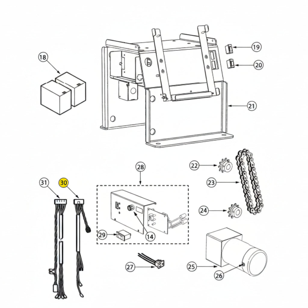 Power Harness, R6NX