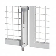 Surface Mount Drop Rod With Galvanized Bolt - Black