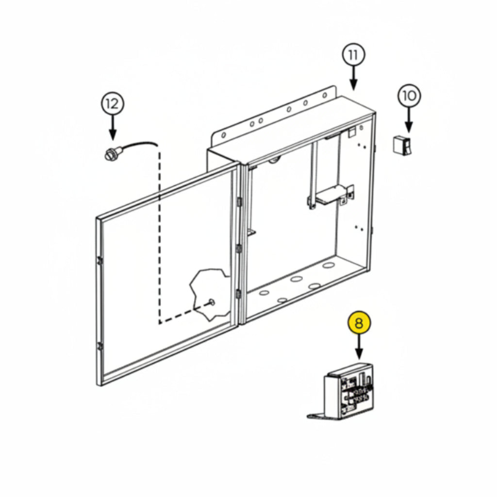 Solar Terminal Block Assembly For ECU Cabinets