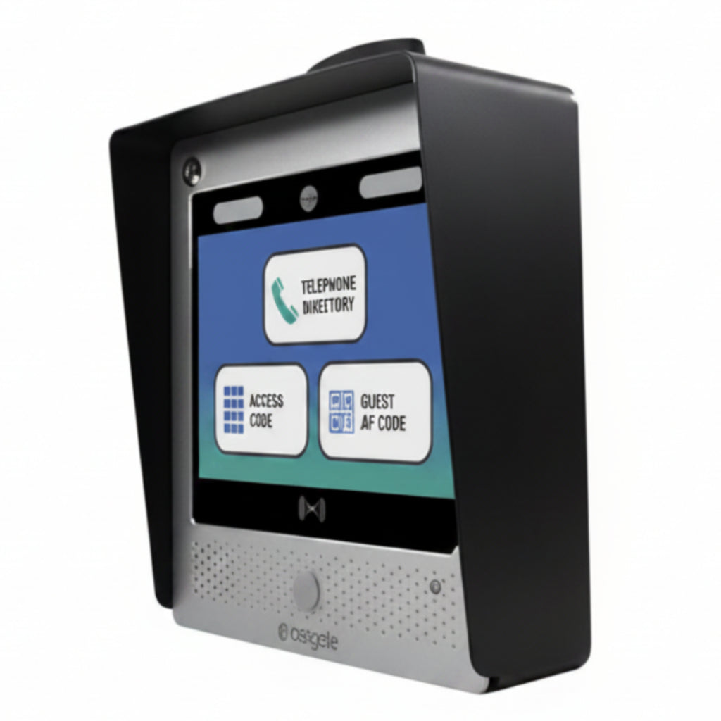Watchman XL2 Post Mount Multi Family Telephone Entry With Live Streaming Video With (3) Wiegand Inputs (VPN)