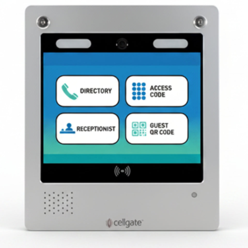 Watchman XL Surface Mount Multi Family Telephone Entry With Live Streaming Video With 3 Weigand Inputs (Verizon)