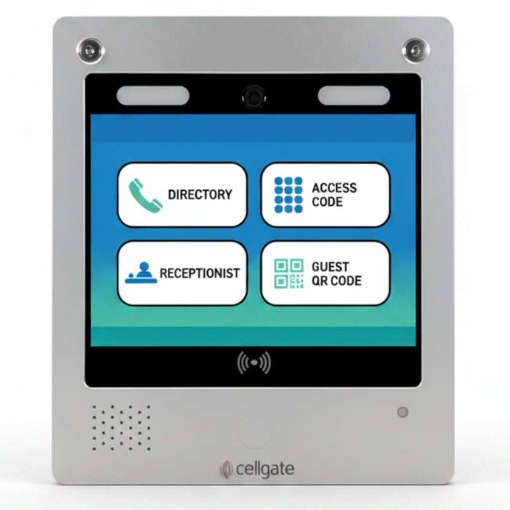 Watchman XL2 Surface Mount Multi Family Telephone Entry With Live Streaming Video With 3 Wiegand Inputs (VPN Connection)