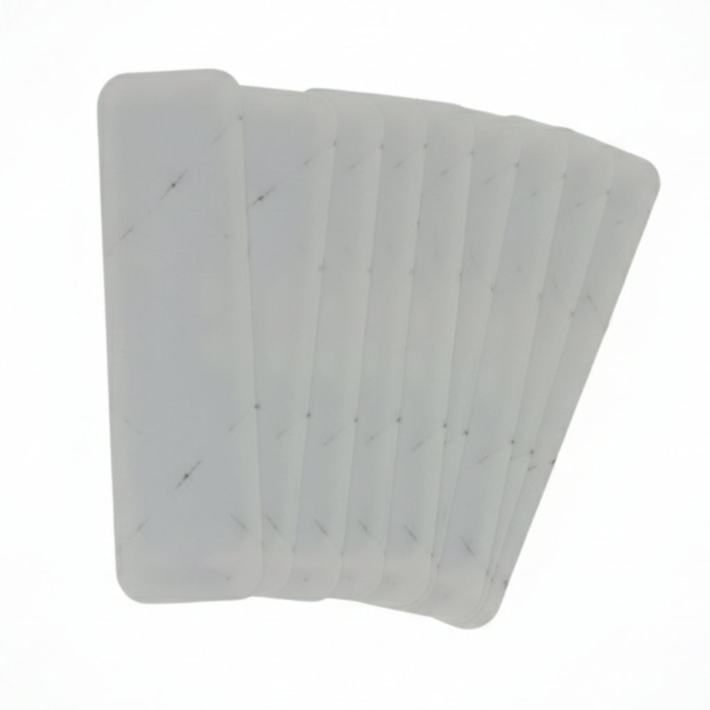 Windshield Tag, Plain White, WS421W KSW MONZA 4DTRES Labeled Stickers (Special Coding)