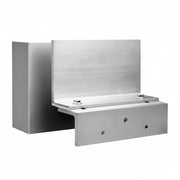 Securitron Adjustable Z Bracket, For M82, Satin Aluminum Clear Anodized