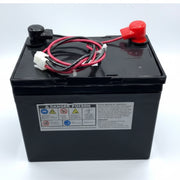 Single 12Volt 33Ah Battery And Harness (11.22)