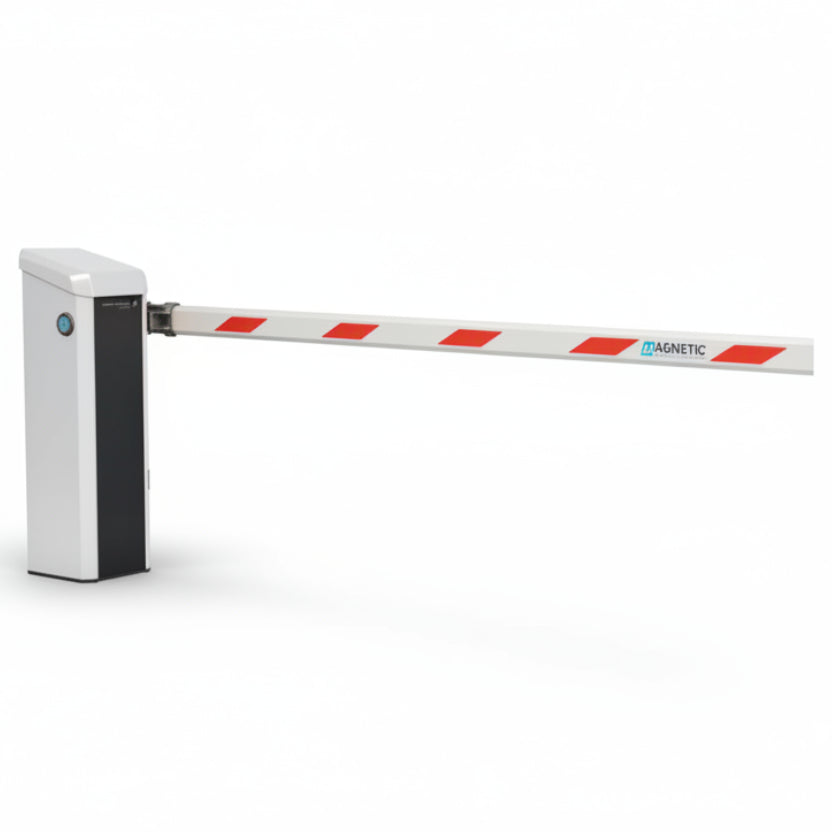 Access Pro-H Barrier Gate (Tall White Cabinet) With 15' Swing-Away Straight Arm - Left Handed