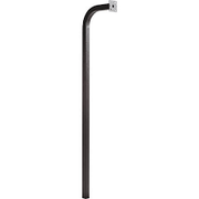72" Aluminum In-Ground Gooseneck Stand
