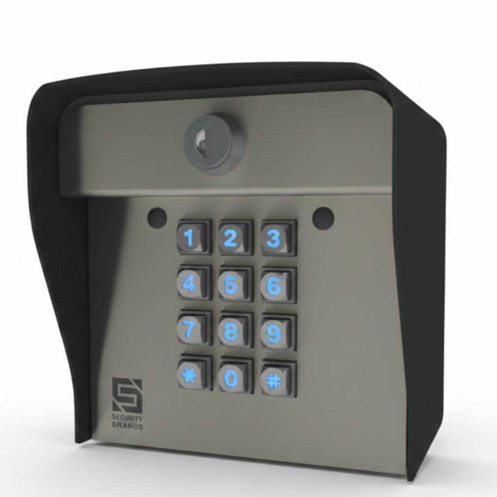 Advantage ONE – 1,000-Code Keypad With Smart LEDs (Post Mount)