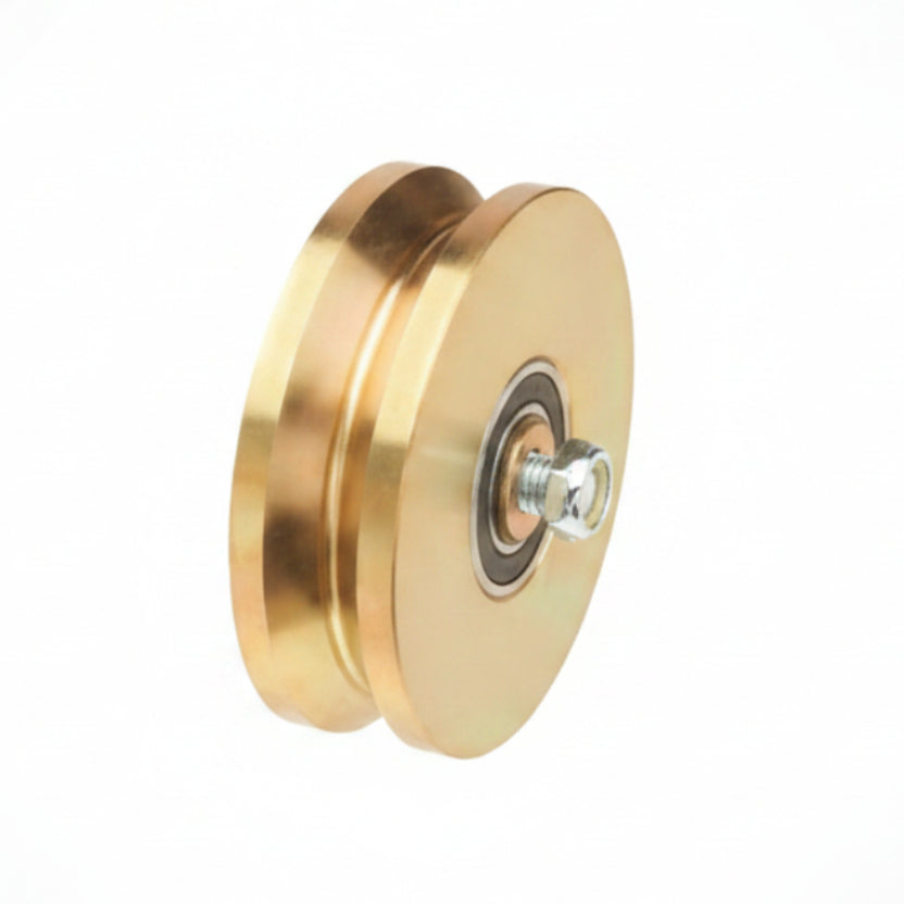 6" Power Wheel, V-Groove Wheel With Sealed Bearings (Single)