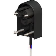 Replacement End Cap For High Profile Aso Edge Sensor, With Wire Leads, 1 X 1.75 Inch (25 X 44 Mm)(9.22)..