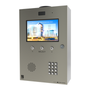 Cellular Multi-Tenant Entry System W/ 8-Inch Touchscreen (Hd-Video Calling, 4-Relays, 4-Wiegand Inputs) Includes 12-Vdc Ac/Dc Adapter