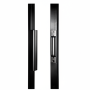 Integrated 600Lb Mag Lock For Swing Gates (Black)(2.24)