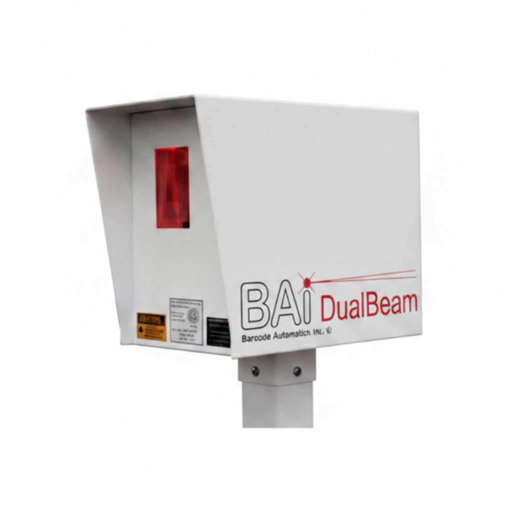 Dual Beam Barcode Reader With Gorilla Glass (24Vdc). Includes; Loop Detector. Good Read, And No Read Relay, Usb Com Cable, Weigand Surge, And Rs232 Surge.(8.23)