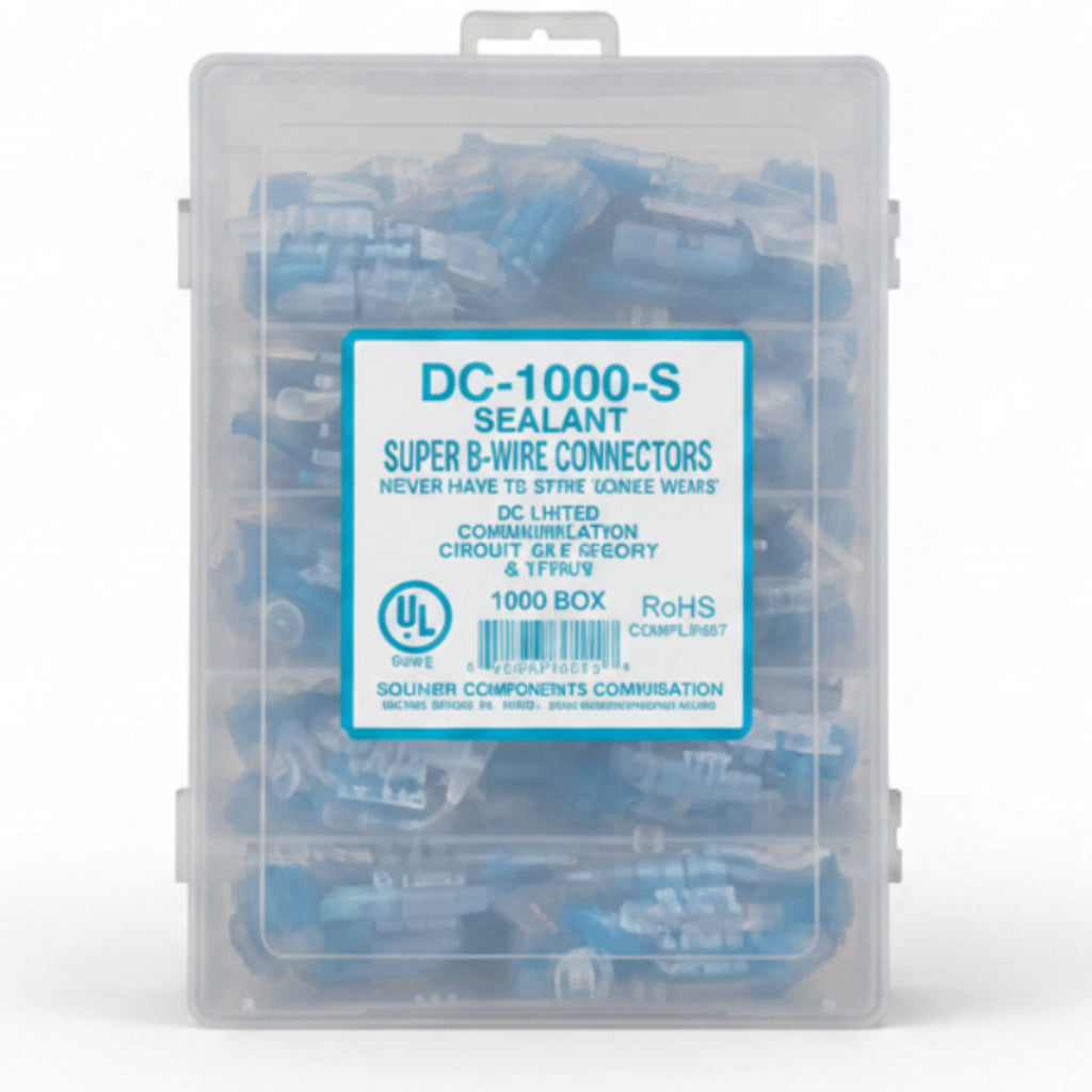 Dolphin Sealed B Connectors (Package Of 1000)