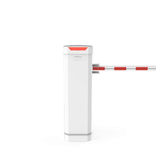 TECHNA Commercial DC Barrier Gate Operator For Arms Up To 14' (White)