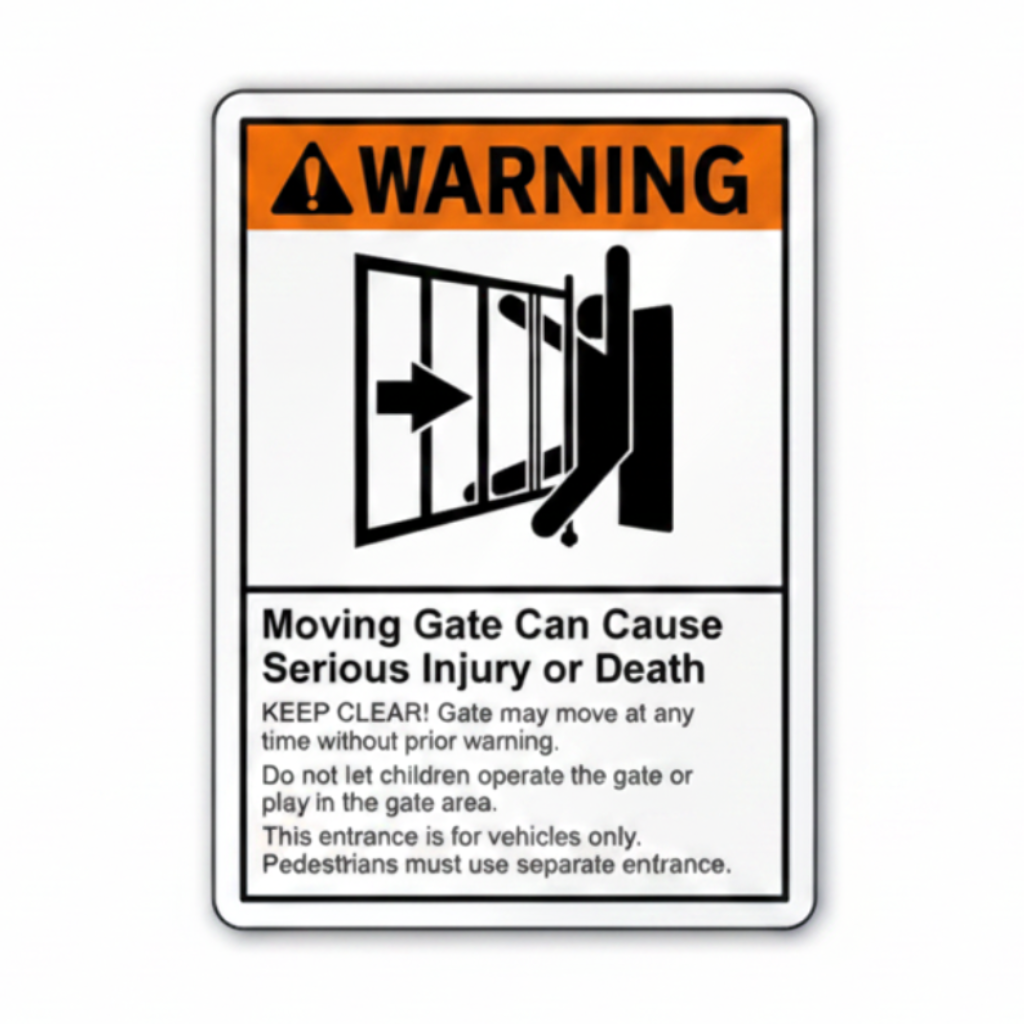 WARNING SIGN (8.22)