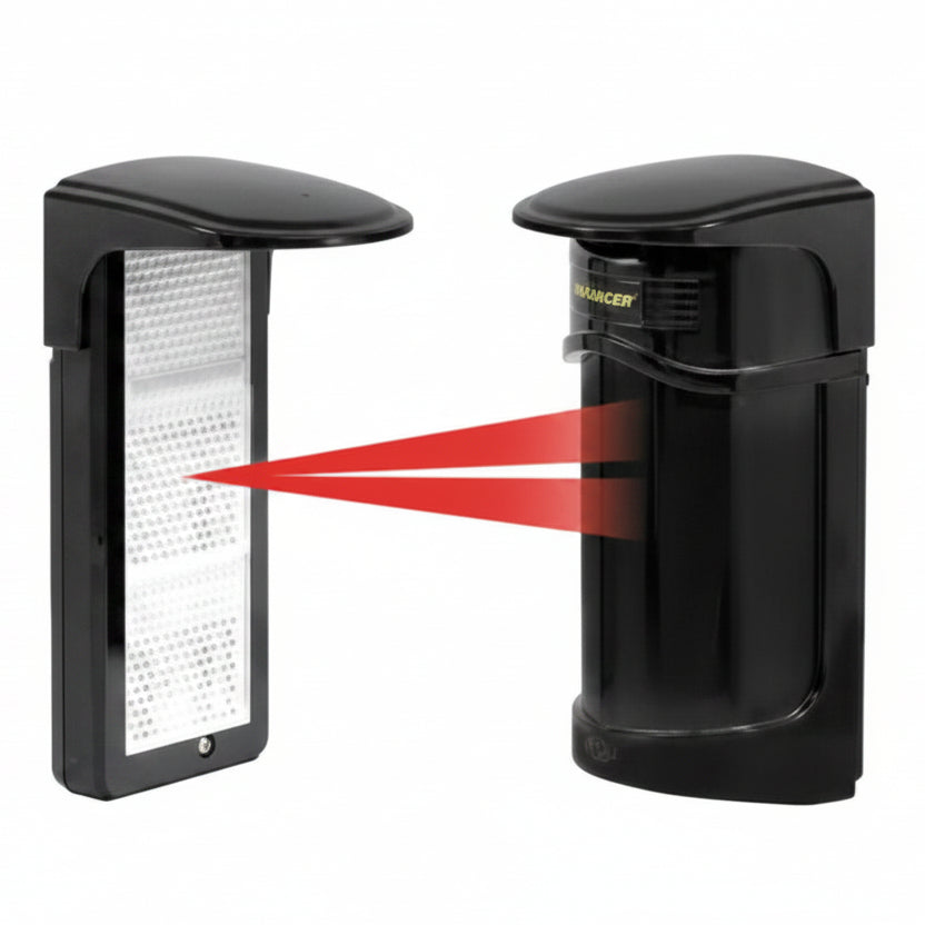 Enforcer Large Reflective Photocell With Reflector And Hood (50' Range)(1.24)