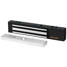 600LB Electromagnetic Lock, Bond Sensor, Status LED, Black