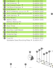 EL460 Replacement Cellular Antenna