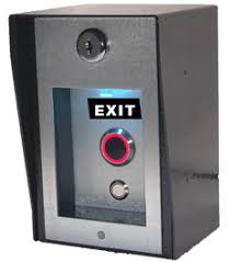 "No Touch" Request To Exit On Outdoor Enclosure (8.23)