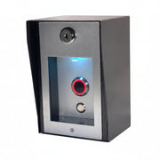 "No Touch" Request To Exit On Outdoor Enclosure