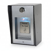 Piezo "Touch To Exit" On Outdoor Enclosure