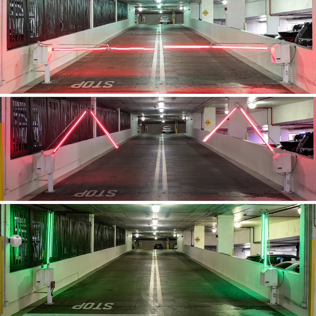 6.5' SINGLE SIDED PREASSEMBLED 180° FOLDING LED ARM.
