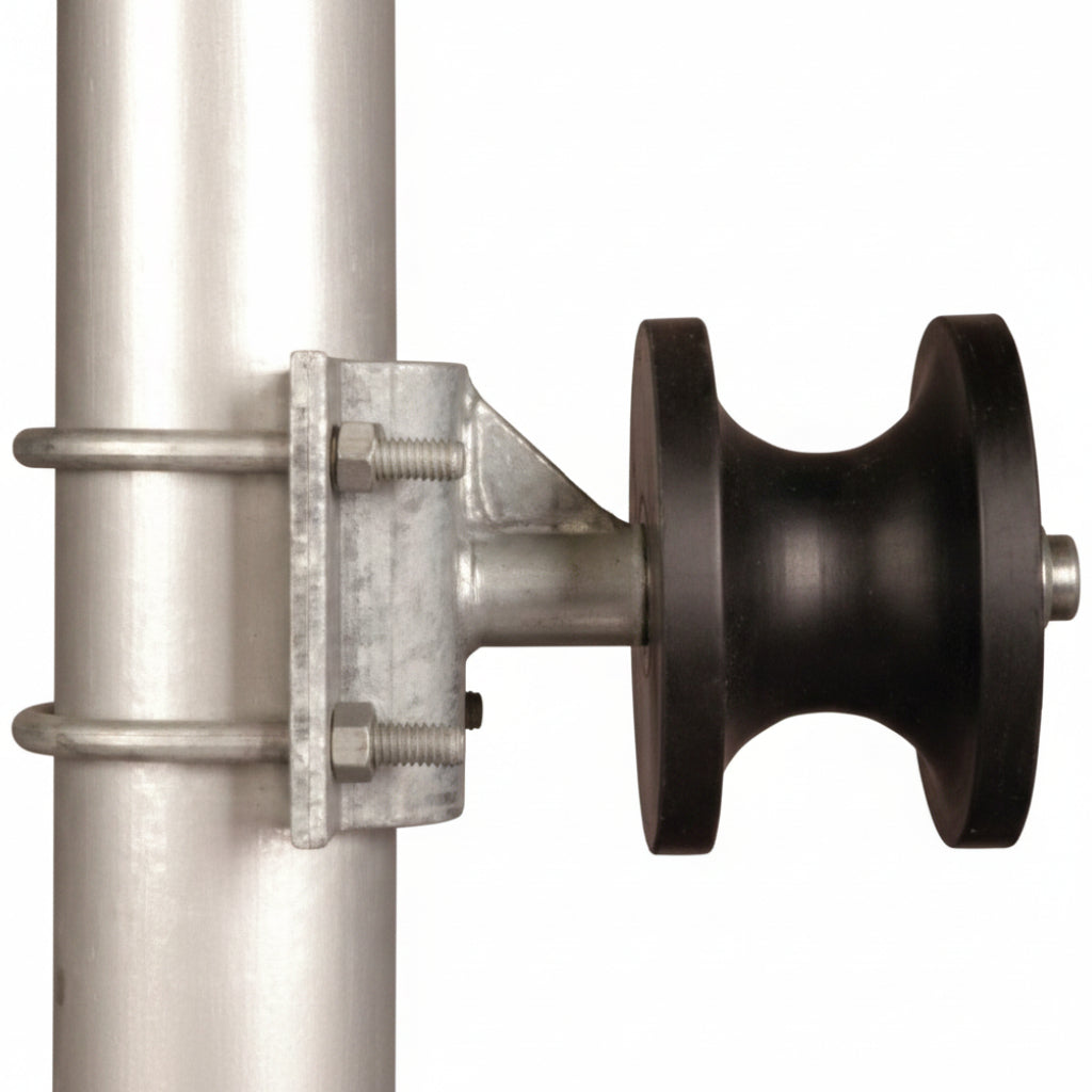 Heavy Duty Roller For 6 5/8" Posts With Dual Bearings (3500Lbs. Capacity)