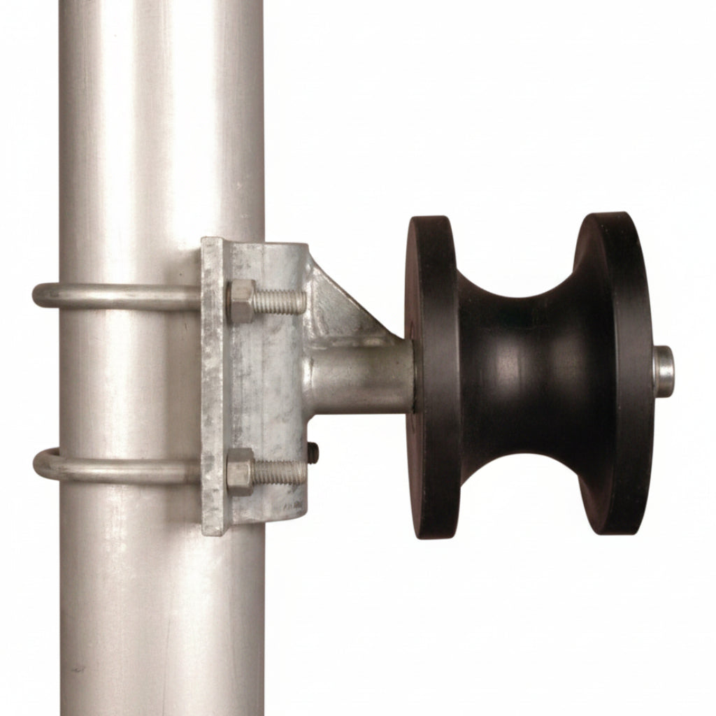 Heavy Duty Roller For 4" Posts With Dual Bearings (3500Lbs. Capacity)