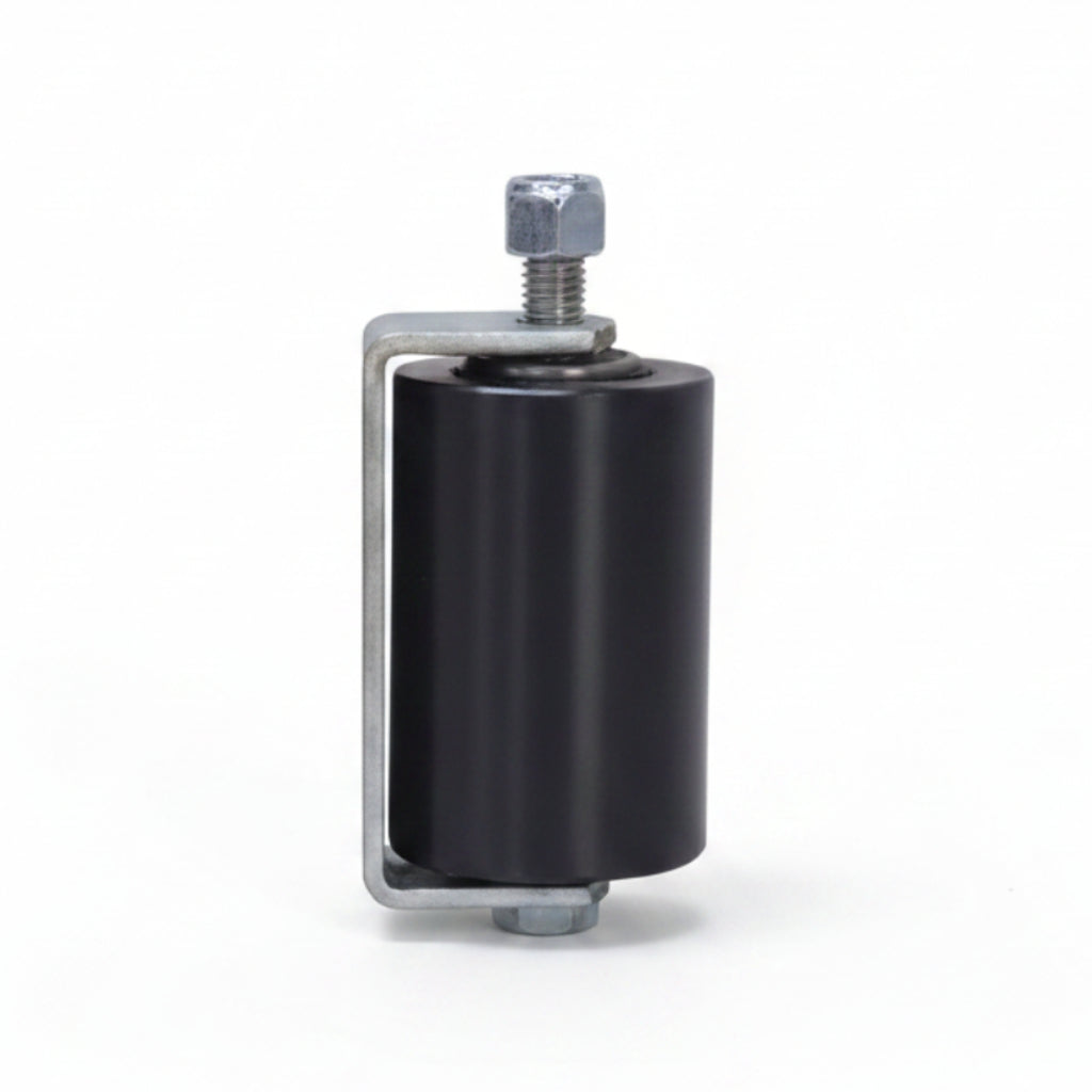 3" Guide Roller With Bracket - Black (8.22)