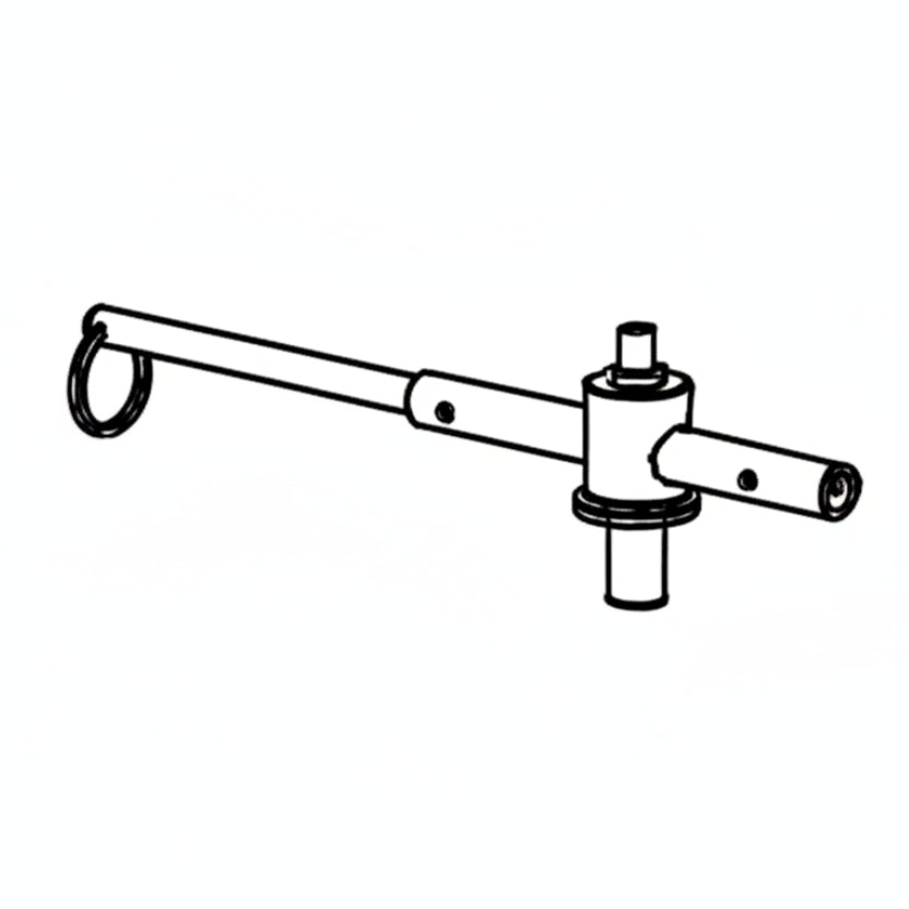 Replacement Clamp Tightening Handle by Hy-Security Gate Operators