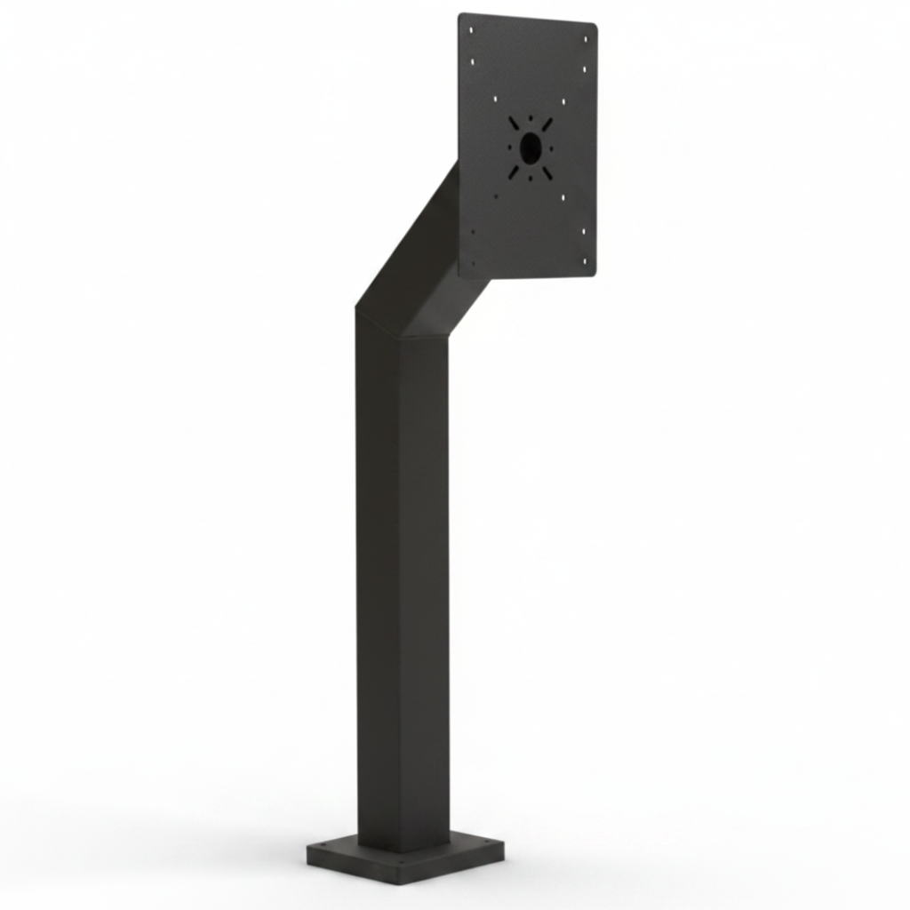 44" Heavy Duty Architectural Style Pad Mount Gooseneck Stand (12.21)