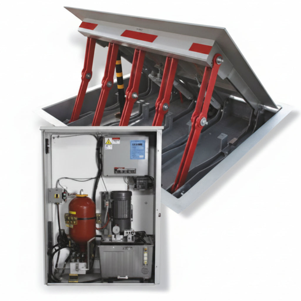 HydraWedge SM50 Wedge Plate, Gray, 3.0 Meters Wide (Includes Red Light Kit)