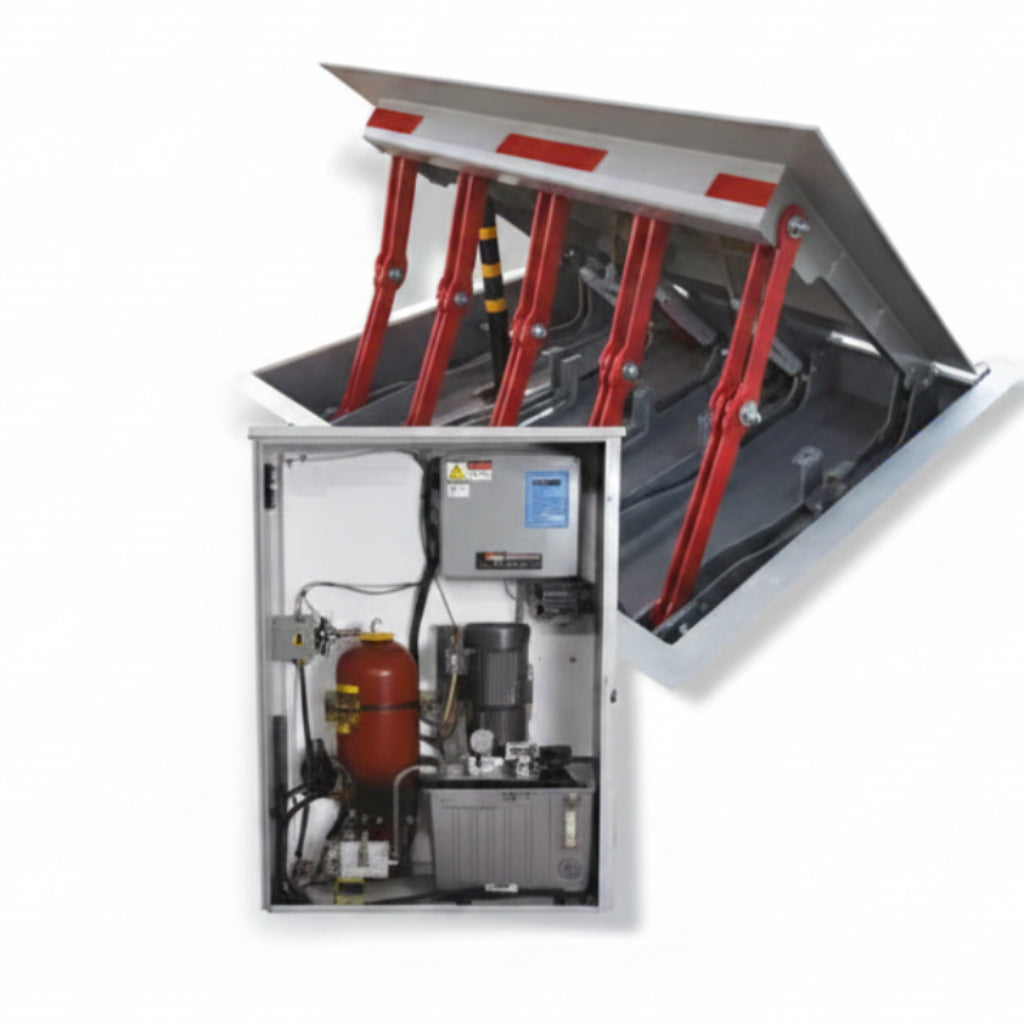 HydraWedge SM50 Wedge Plate, Gray, 3.5 Meters Wide (Includes Red Light Kit)