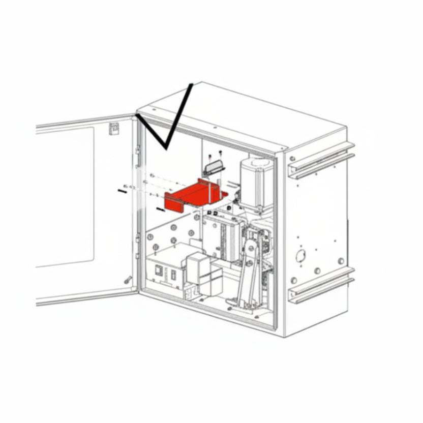 Battery Support For INSL24UL/IHSL24UL - Structural Mount For 33Ah Battery