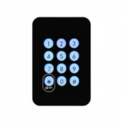 Assembled Praetorian Keypad Module With Rubber Keys