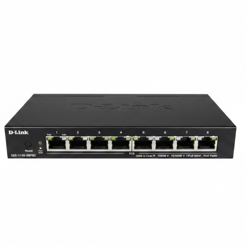 Aiphone IPW-POE8 8-Port PoE Smart Managed Switch