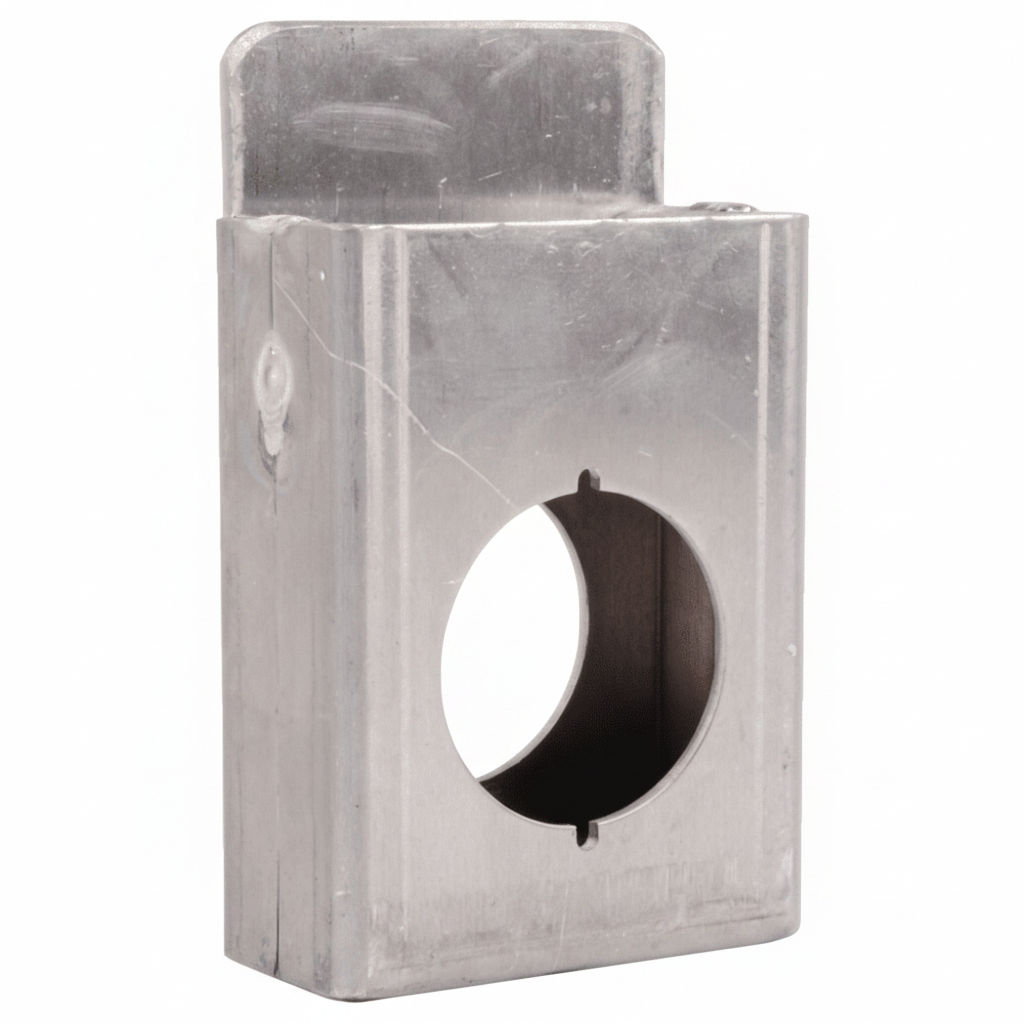 Weldable Steel Lock Box For Kwikset Deadbolts - Aluminum