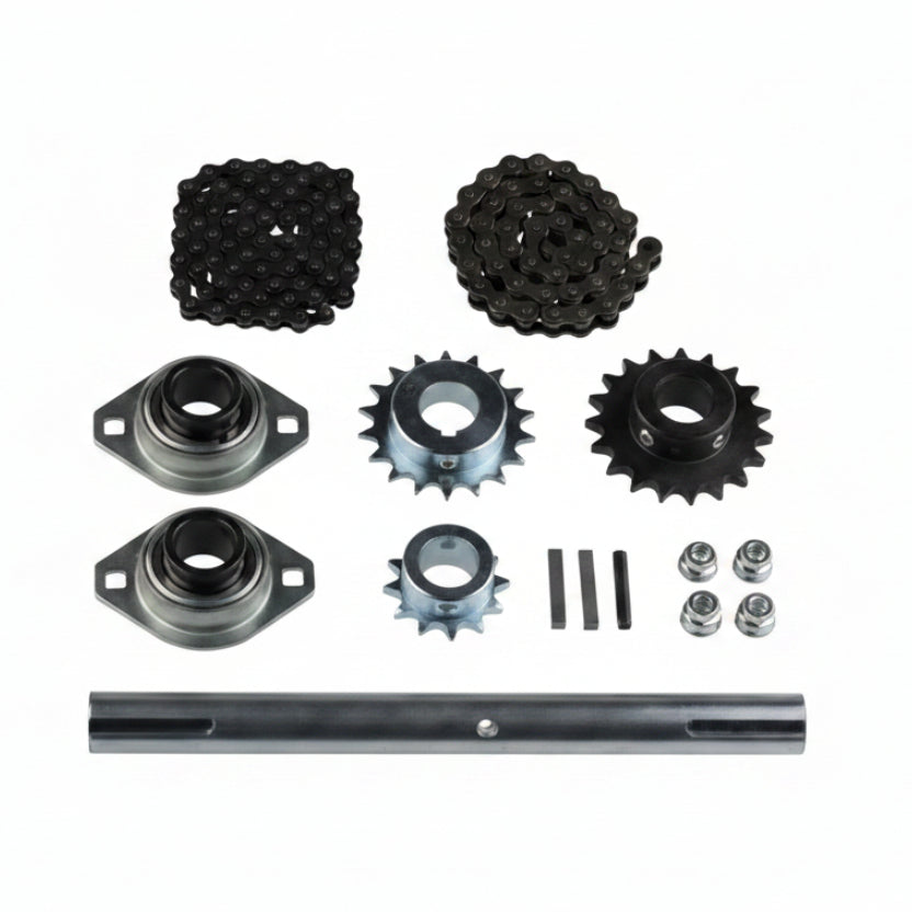 Output Shaft And Sprocket
