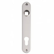 Aluminum Cover Sheild For Insert Locks (Silver) (2.24)