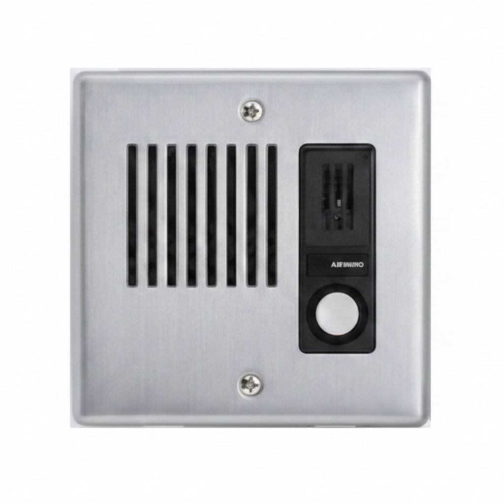 Aiphone LE-DA Flush Mount Door Station, Stainless Steel Cover