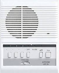 LEF-3L Three Channel Interior Intercom With Door Release (Requires RY-PA Relay)