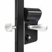 Leonardo Mechanical Lock For Slide Gates (2" Gate Frame) - Black (2.24)