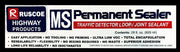 MS Permanent Loop Sealer - Black by The Ruscoe Company