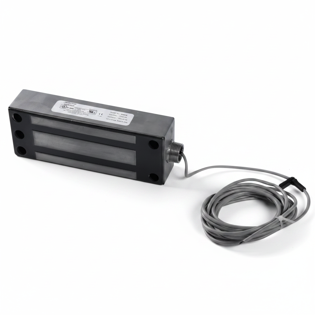 1200Lb Securitron Magnalock - Face Mount With Conduit Fitting And Shock Absorbing Strike Mount (6.22)
