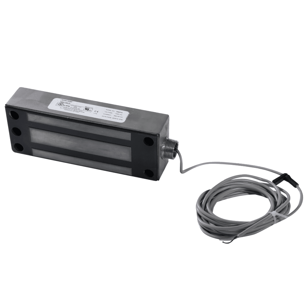 1200Lb Securitron Magnalock - Face Mount With Conduit Fitting And Shock Absorbing Strike Mount (6.22)