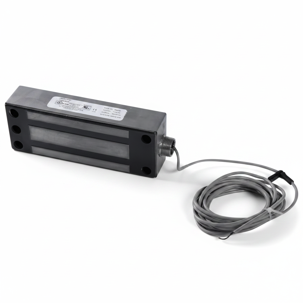 1200Lb Securitron Magnalock - Facemount With Couduit Fitting, Bond Sensor And Door Position Switch (6.22)